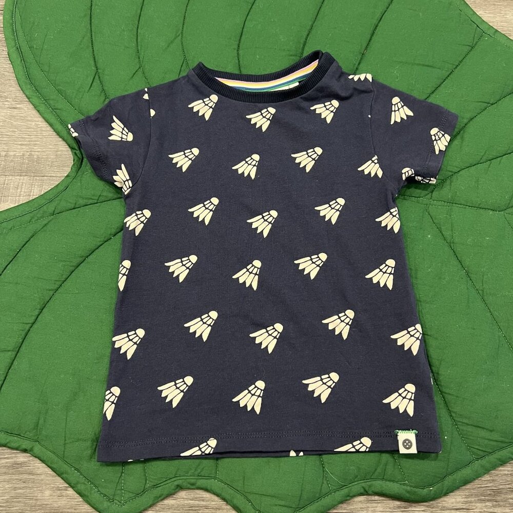 Stains & Stories Toddler 2 Badminton Birdie Tee T-shirt